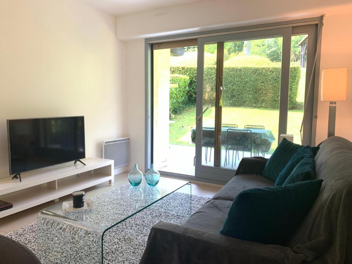 Rez-de-jardin - Résidence avec Piscine - Deauville Exterior foto