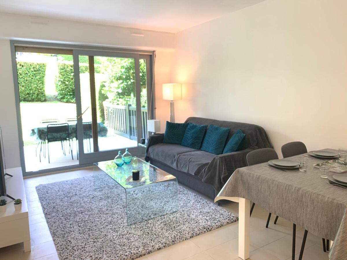 Rez-de-jardin - Résidence avec Piscine - Deauville Exterior foto